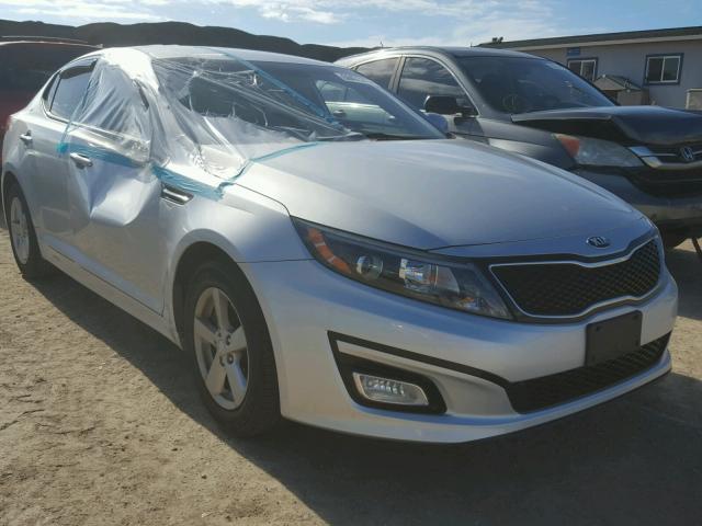 5XXGM4A77FG474301 - 2015 KIA OPTIMA LX SILVER photo 1