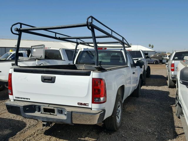 1GTN1TEA9DZ337063 - 2013 GMC SIERRA C15 WHITE photo 4