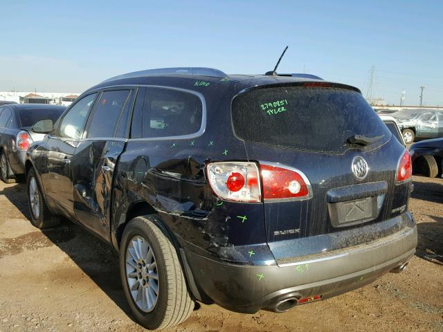 5GAER23748J179358 - 2008 BUICK ENCLAVE CX CHARCOAL photo 3