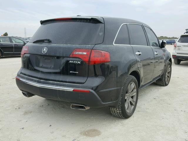 2HNYD2H82DH519074 - 2013 ACURA MDX ADVANC BLACK photo 4