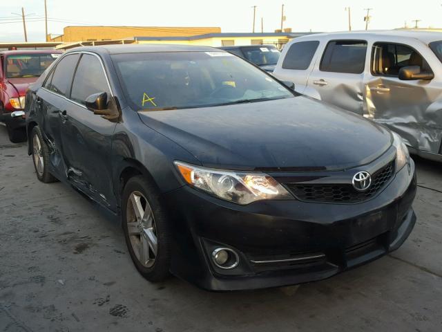 4T1BF1FK0EU739936 - 2014 TOYOTA CAMRY L BLACK photo 1