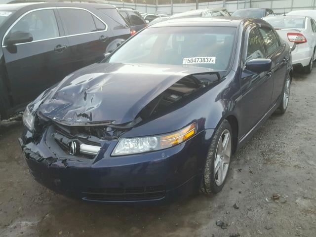 19UUA66236A022556 - 2006 ACURA 3.2TL BLUE photo 2