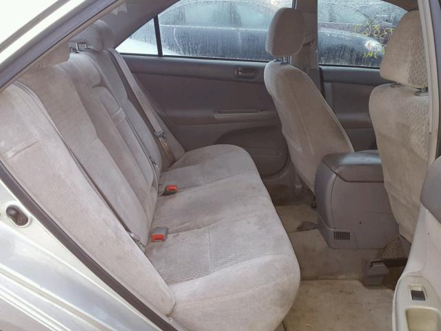 4T1BE32K93U722909 - 2003 TOYOTA CAMRY LE GRAY photo 6