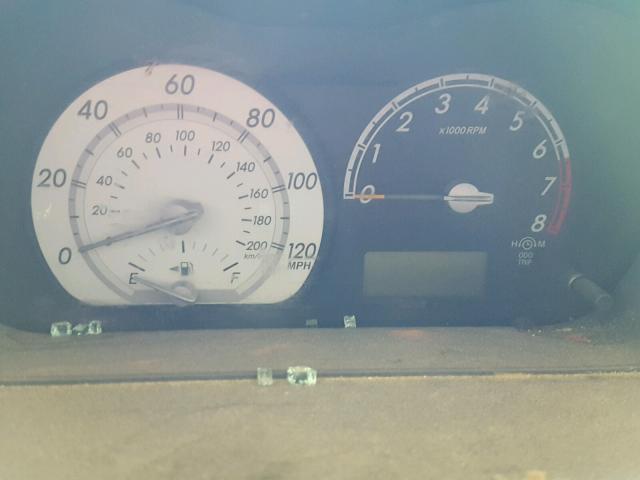 JTKKT624240053896 - 2004 TOYOTA SCION XA BURGUNDY photo 8