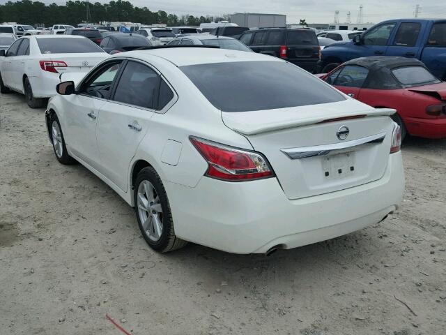 1N4AL3AP0EN238679 - 2014 NISSAN ALTIMA 2.5 WHITE photo 3