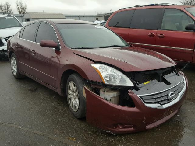 1N4AL2AP0CC166840 - 2012 NISSAN ALTIMA BAS BURGUNDY photo 1