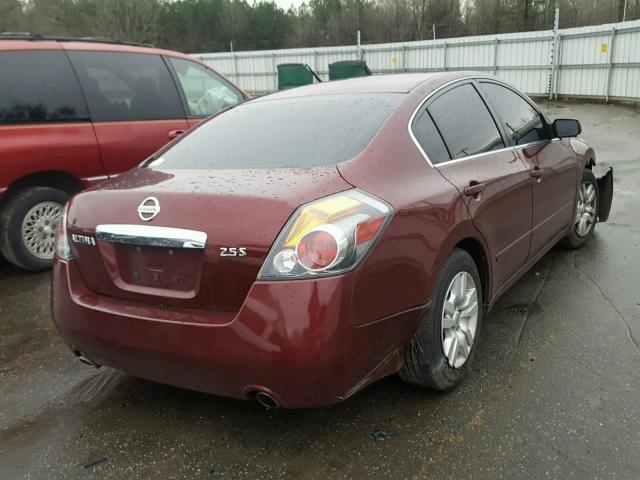 1N4AL2AP0CC166840 - 2012 NISSAN ALTIMA BAS BURGUNDY photo 4