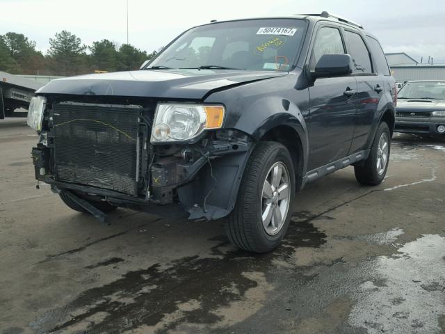 1FMCU04G09KA02546 - 2009 FORD ESCAPE LIM BLACK photo 2