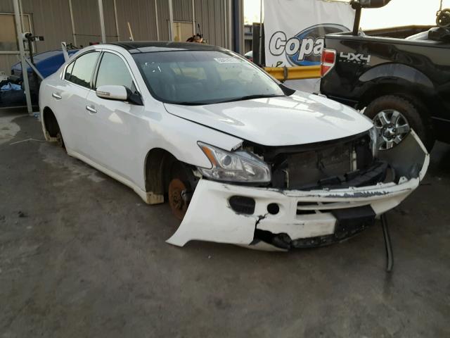 1N4AA5AP9CC817924 - 2012 NISSAN MAXIMA S WHITE photo 1