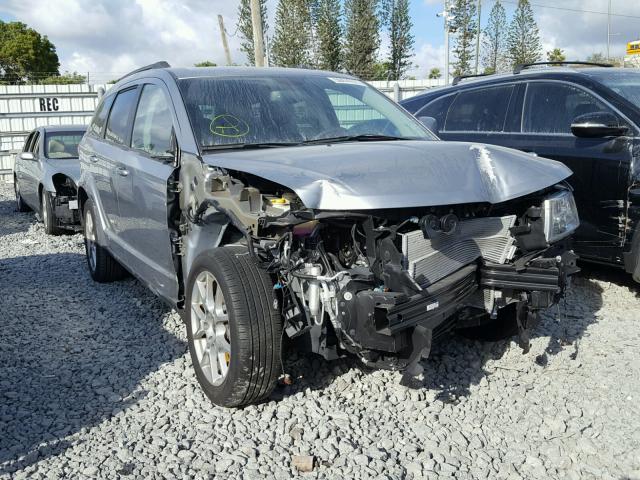 3C4PDCBB2FT577949 - 2015 DODGE JOURNEY SX SILVER photo 1