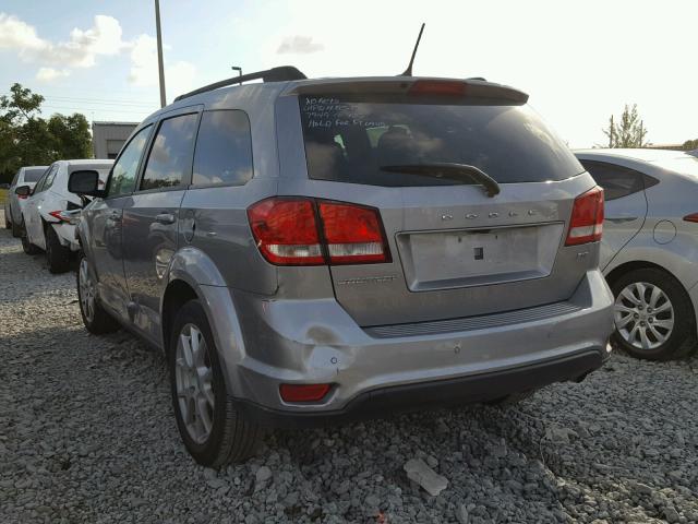 3C4PDCBB2FT577949 - 2015 DODGE JOURNEY SX SILVER photo 3