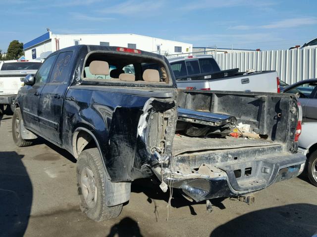 5TBDT44154S444585 - 2004 TOYOTA TUNDRA DOU BLACK photo 3