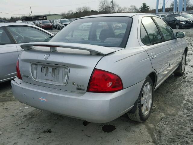 3N1CB51D86L597760 - 2006 NISSAN SENTRA 1.8 SILVER photo 4