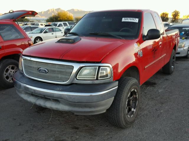 1FTRX17W63NB91434 - 2003 FORD F150 RED photo 2