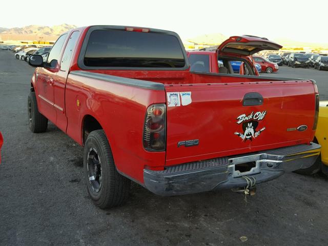 1FTRX17W63NB91434 - 2003 FORD F150 RED photo 3