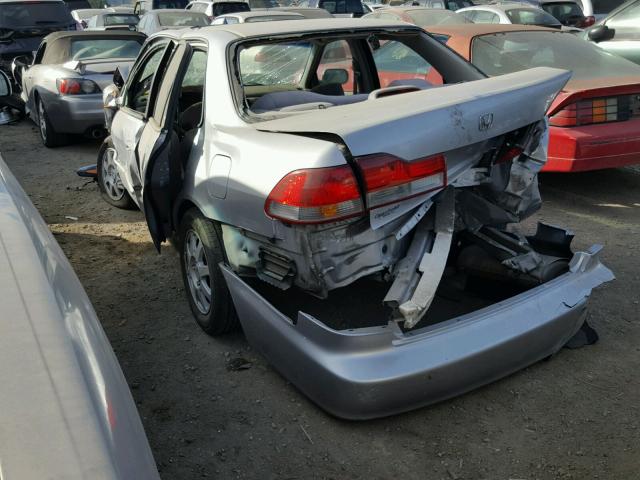 1HGCG66872A171450 - 2002 HONDA ACCORD EX SILVER photo 3