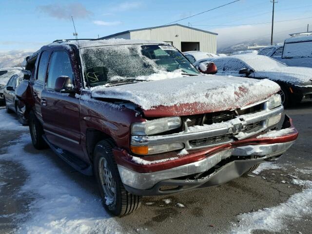 1GNFK16TX3J140283 - 2003 CHEVROLET SUBURBAN K MAROON photo 1