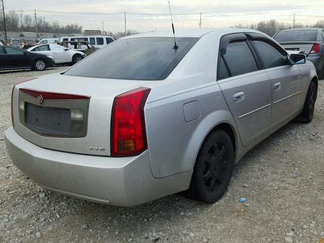 1G6DM57N530129959 - 2003 CADILLAC CTS SILVER photo 4