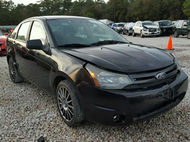 1FAHP3GN9BW151362 - 2011 FORD FOCUS SES BLACK photo 1