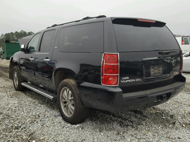 1GKFC16007R277837 - 2007 GMC YUKON XL C BLACK photo 3