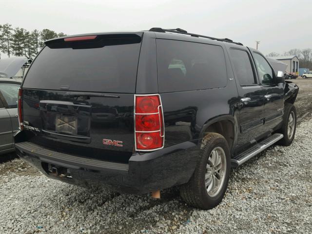 1GKFC16007R277837 - 2007 GMC YUKON XL C BLACK photo 4