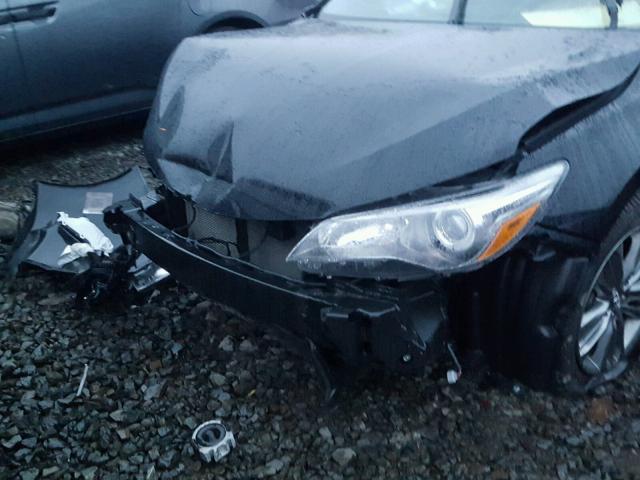 4T1BF1FK4HU305751 - 2017 TOYOTA CAMRY LE შავი ფოტო 10