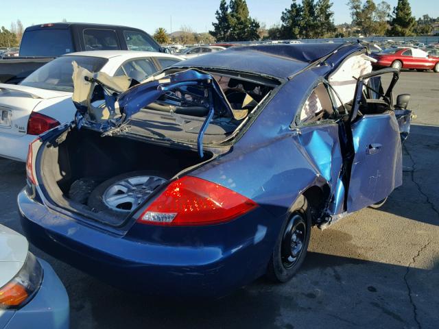 1HGCM72327A004784 - 2007 HONDA ACCORD LX BLUE photo 4