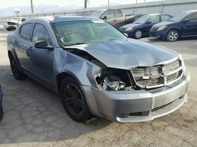 1B3LC56K18N682767 - 2008 DODGE AVENGER SX GRAY photo 1