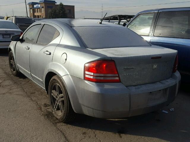 1B3LC56K18N682767 - 2008 DODGE AVENGER SX GRAY photo 3