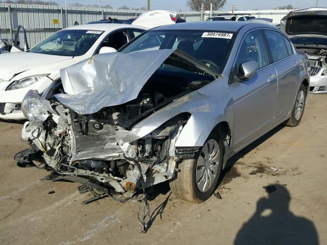 1HGCP26359A162396 - 2009 HONDA ACCORD LX SILVER photo 2