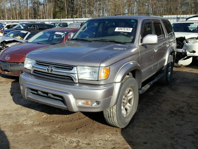 JT3HN87R220383115 - 2002 TOYOTA 4RUNNER LI SILVER photo 2