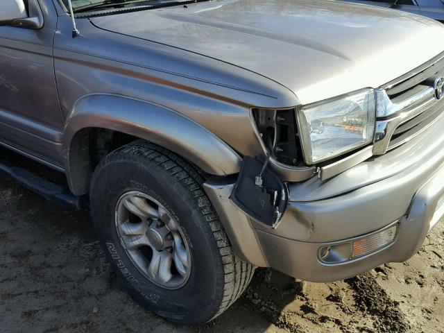 JT3HN87R220383115 - 2002 TOYOTA 4RUNNER LI SILVER photo 9