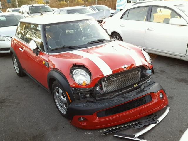 WMWMF33548TT63255 - 2008 MINI COOPER RED photo 1