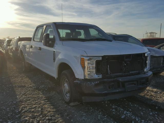 1FT8W3A67HED66557 - 2017 FORD F350 SUPER WHITE photo 1