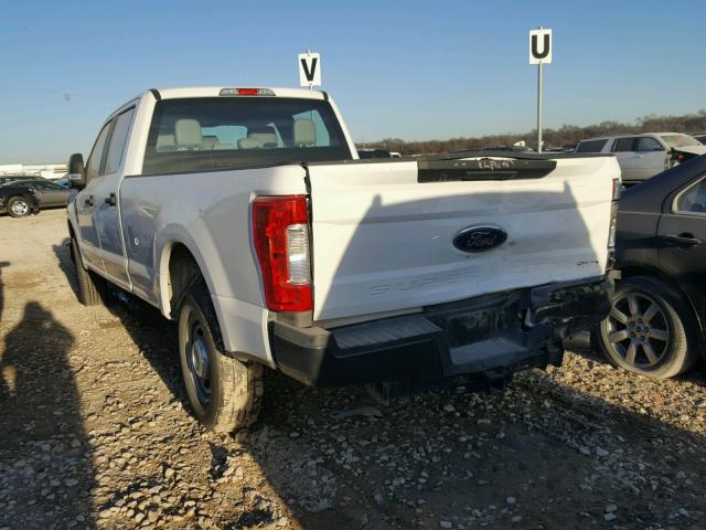 1FT8W3A67HED66557 - 2017 FORD F350 SUPER WHITE photo 3