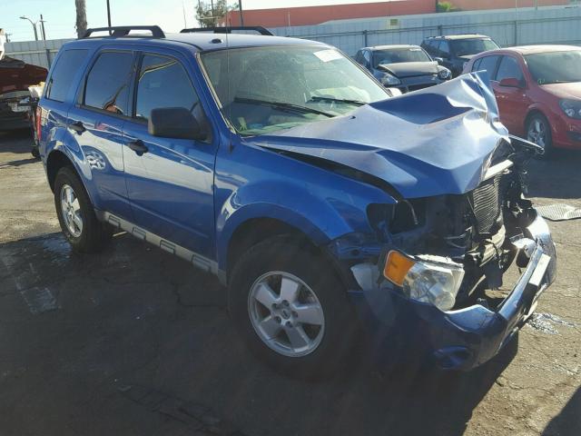 1FMCU0DG5BKC10878 - 2011 FORD ESCAPE XLT BLUE photo 1