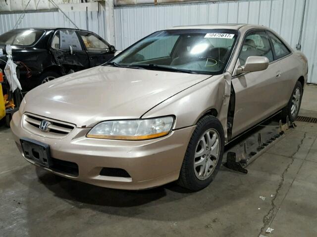 1HGCG22572A022377 - 2002 HONDA ACCORD EX TAN photo 2