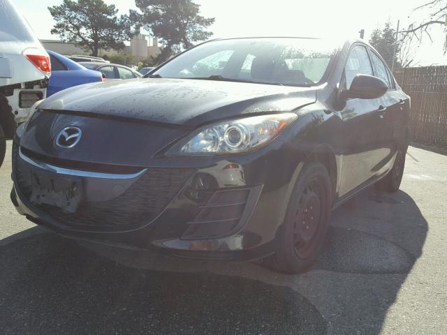 JM1BL1SG5A1128908 - 2010 MAZDA 3 I BLACK photo 2