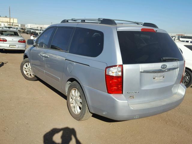 KNDMB233766082165 - 2006 KIA SEDONA EX SILVER photo 3