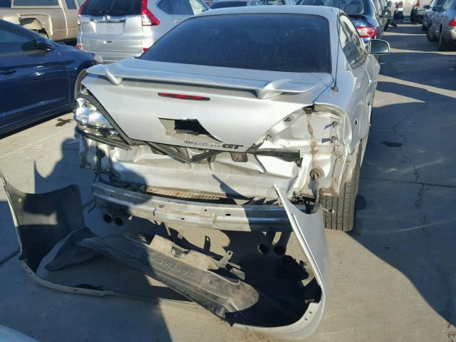 1G2NV12E51M545180 - 2001 PONTIAC GRAND AM G SILVER photo 9