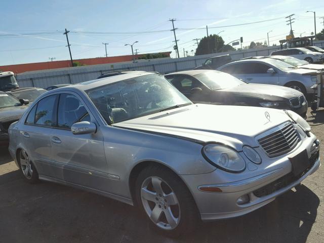 WDBUF70J55A663663 - 2005 MERCEDES-BENZ E 500 SILVER photo 1