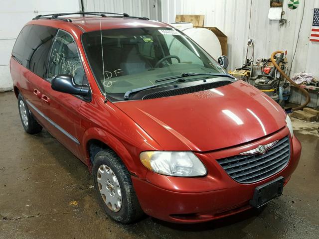 1C4GJ45363B267495 - 2003 CHRYSLER VOYAGER LX RED photo 1