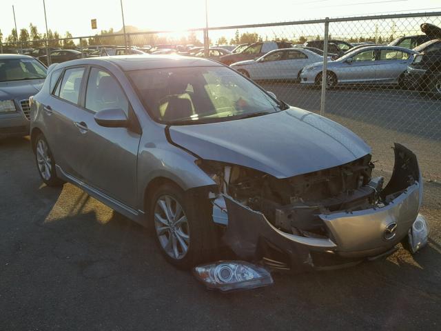 JM1BL1K66B1388114 - 2011 MAZDA 3 S GRAY photo 1