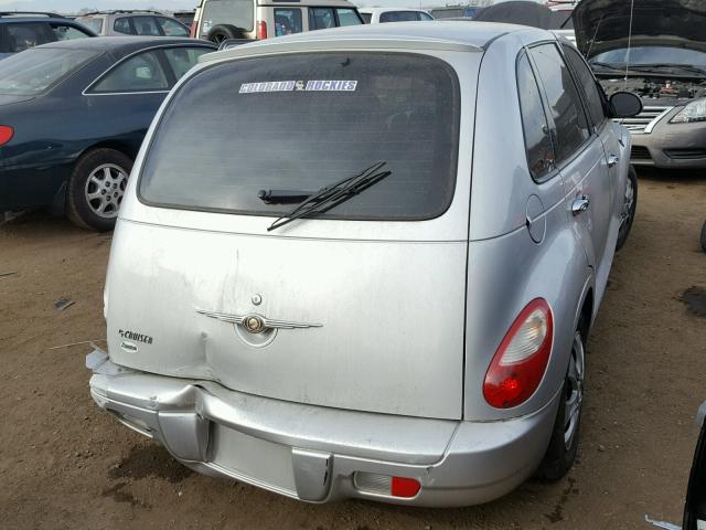 3A4FY48B37T531684 - 2007 CHRYSLER PT CRUISER SILVER photo 4