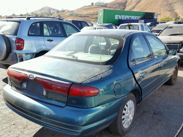 1FAFP6534WK304043 - 1998 FORD CONTOUR BA GREEN photo 4