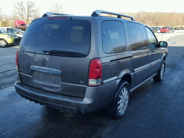 5GADV33L55D165649 - 2005 BUICK TERRAZA CX BROWN photo 4