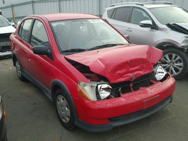 JTDBT123520228317 - 2002 TOYOTA ECHO RED photo 1