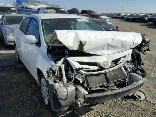 2T1BU4EE6CC882682 - 2012 TOYOTA COROLLA BA WHITE photo 1