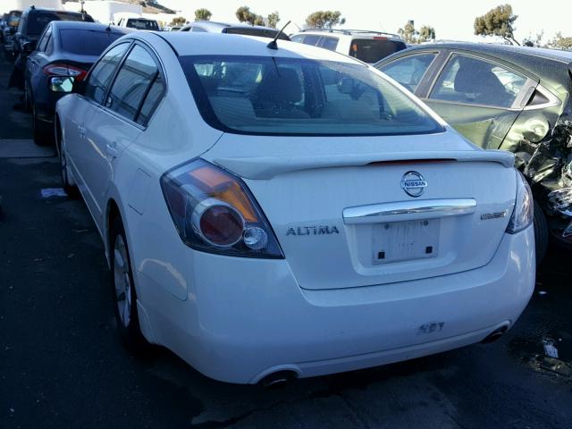 1N4CL21E88C269275 - 2008 NISSAN ALTIMA HYB WHITE photo 3