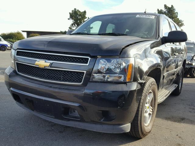 1GNFC13038R275976 - 2008 CHEVROLET TAHOE C150 BLACK photo 2